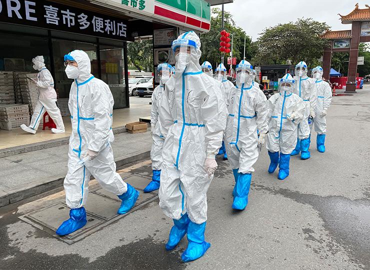 集团党员助力广州疫情封控区，筑牢抗疫“长城”